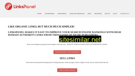 Linkspanel similar sites