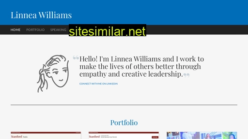 linneawilliams.com alternative sites
