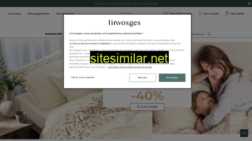 linvosges.com alternative sites