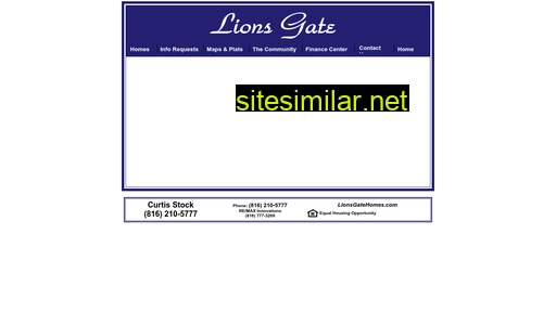Lionsgatehomes similar sites