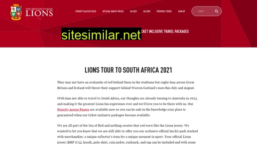 lionstour.com alternative sites