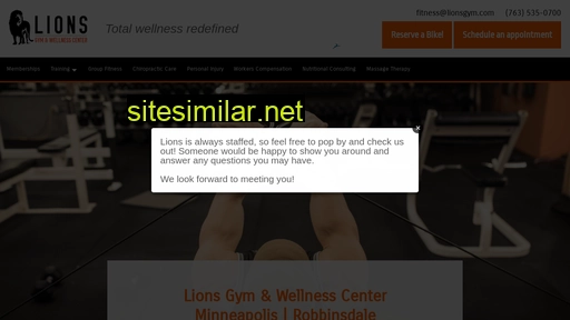 lionsgym.com alternative sites