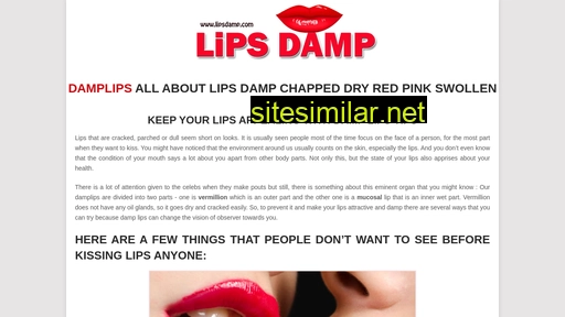 lipsdamp.com alternative sites