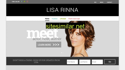 lisarinna.com alternative sites