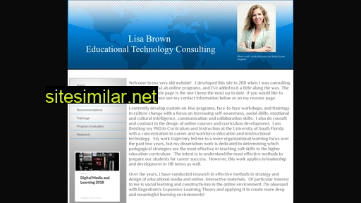 Lisabrown-elearning similar sites