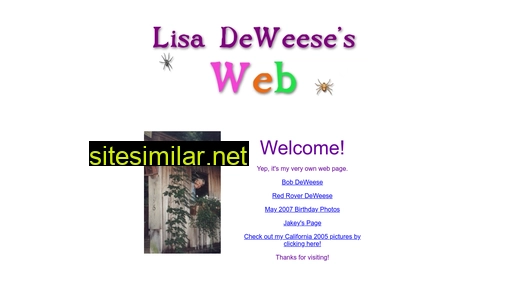 lisadeweese.com alternative sites