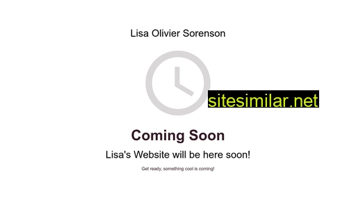 lisaoliviersorenson.com alternative sites