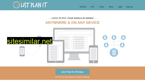 listplanit.com alternative sites