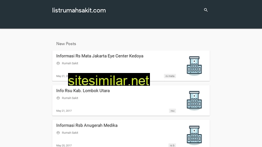 listrumahsakit.com alternative sites