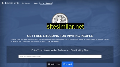 litecoininvite.com alternative sites