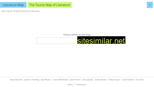literature-map.com alternative sites