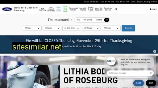lithiafordroseburg.com alternative sites