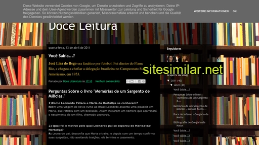 literadoce.blogspot.com alternative sites