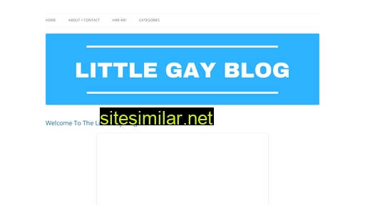 Littlegayblog similar sites