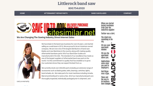 littlerockbandsaw.com alternative sites