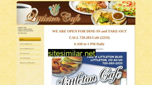 littleton-cafe.com alternative sites