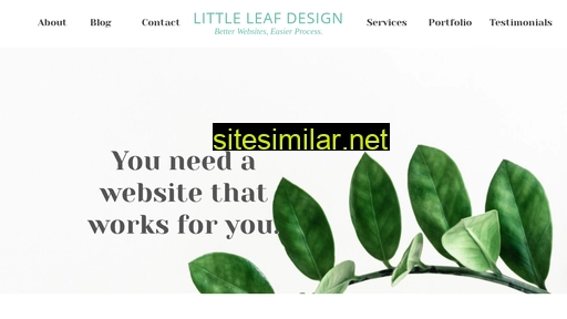 littleleafdesign.com alternative sites
