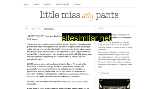 littlemissartypants.tumblr.com alternative sites