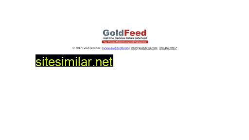 livegoldfeed.com alternative sites
