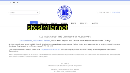 livemusiccenter.com alternative sites