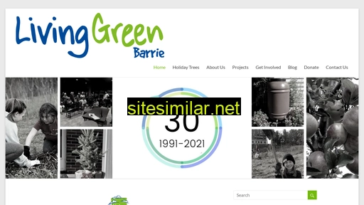 livinggreenbarrie.com alternative sites