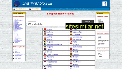 live-tv-radio.com alternative sites