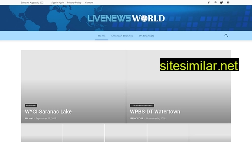 Livenewsworld similar sites
