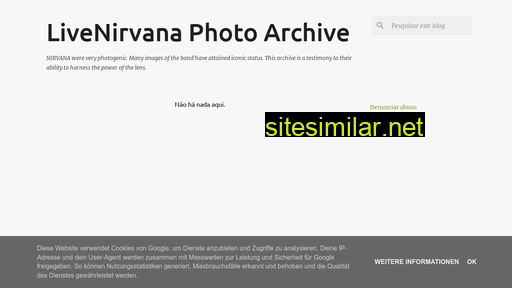 Livenirvanaphotoarchive similar sites