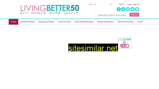 livingbetter50.com alternative sites