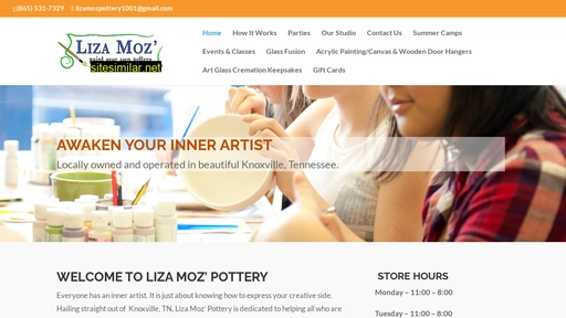 lizamozpottery.com alternative sites