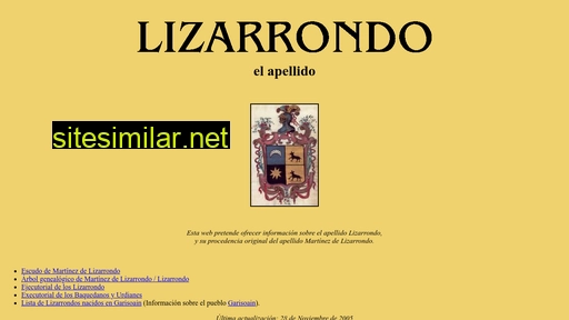 lizarrondo.com alternative sites