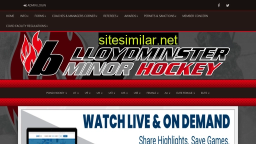 lloydminsterminorhockey.com alternative sites