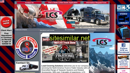 Loadcoveringsolutions similar sites