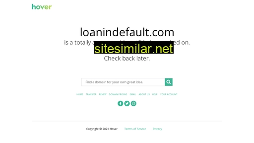 Loanindefault similar sites