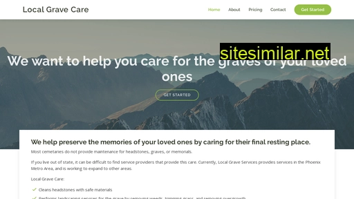 localgravecare.com alternative sites