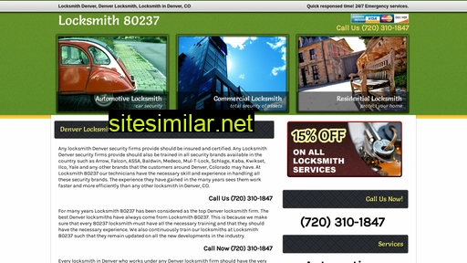 locksmith80237.com alternative sites