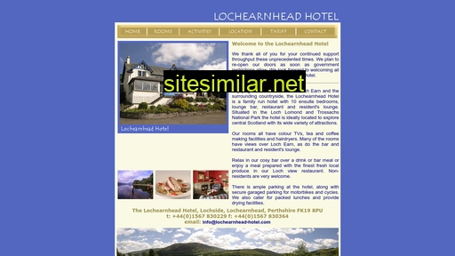 lochearnhead-hotel.com alternative sites