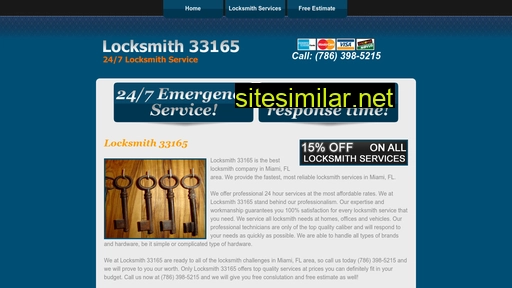 Locksmith33165 similar sites