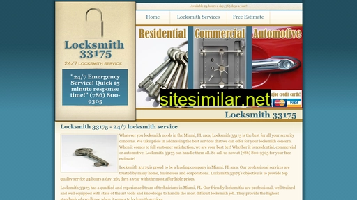Locksmith33175 similar sites