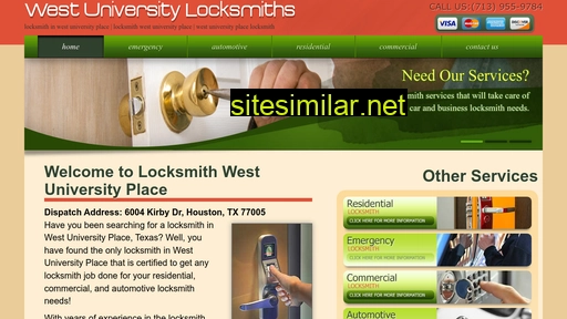locksmithinwestuniversityplace.com alternative sites