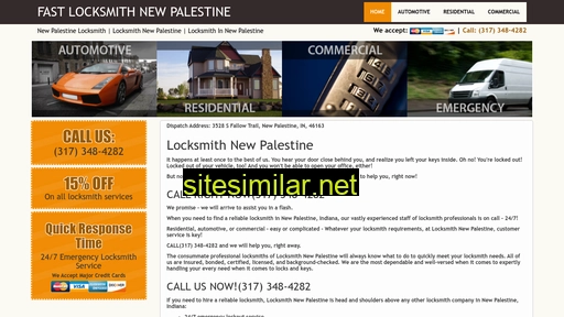 locksmithnewpalestine.com alternative sites
