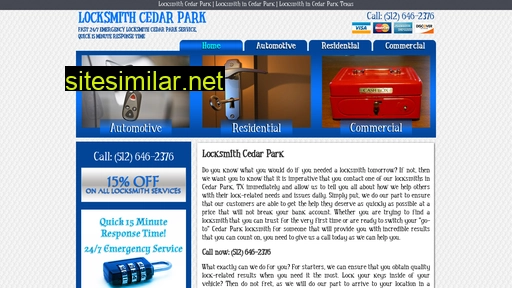 locksmithscedarpark.com alternative sites