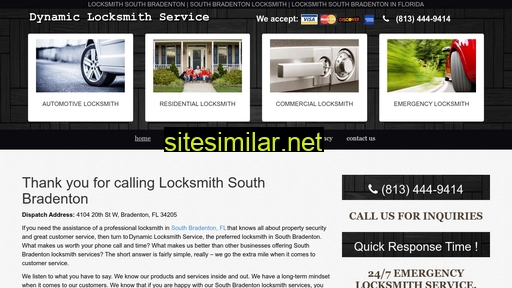 Locksmithsouthbradenton similar sites
