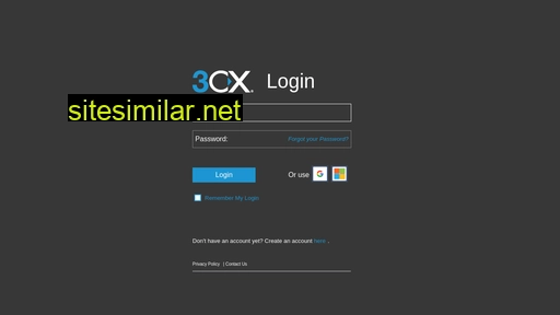 login.3cx.com alternative sites