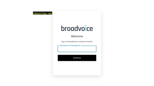 login.broadvoice.com alternative sites