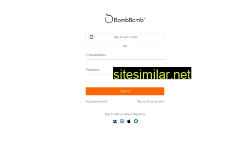 login.bombbomb.com alternative sites