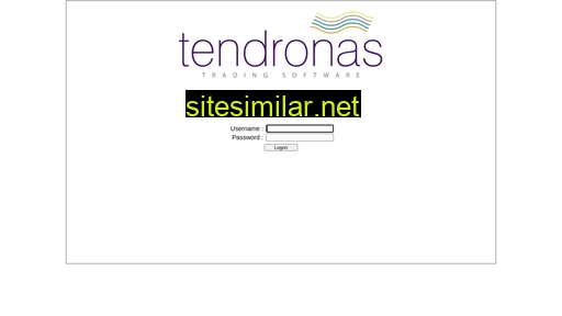 login.tendronas.com alternative sites