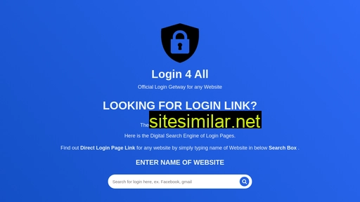 login4all.com alternative sites