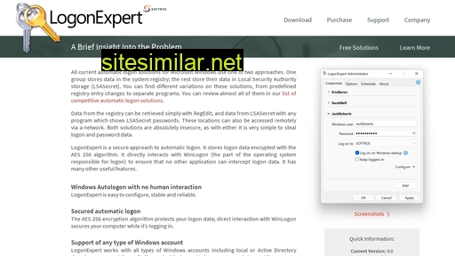 logonexpert.com alternative sites