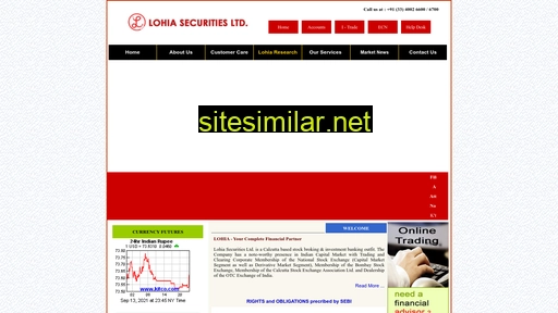 lohiasecurities.com alternative sites